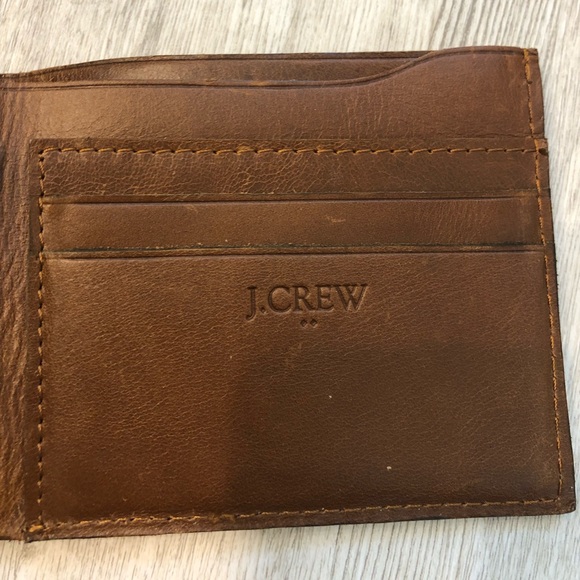 J.CREW Factory Leather Wallet - Picture 1 of 7